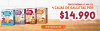 Pack 4 galletas Baby Mum Mum