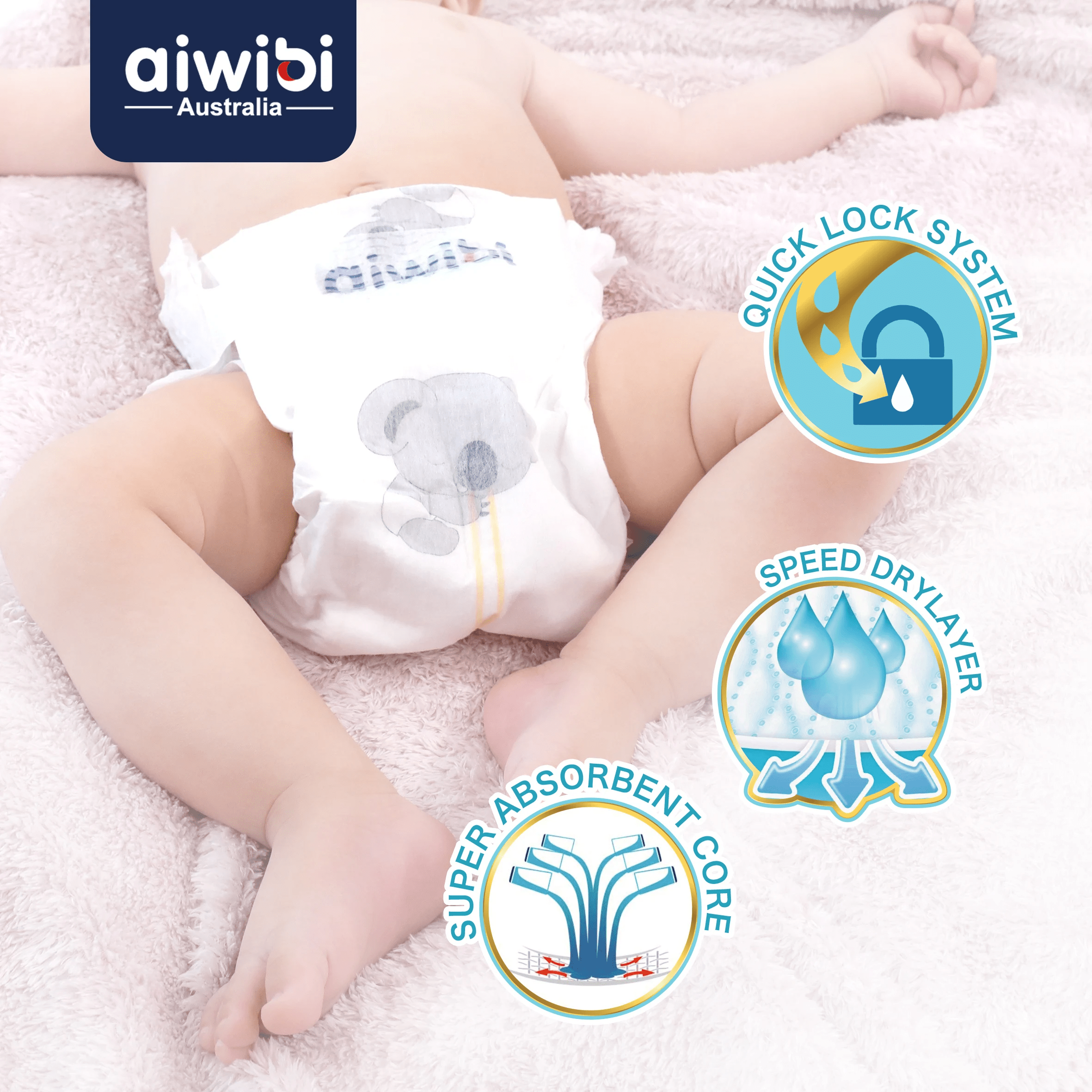 ¿Por qué elegir pañales Aiwibi para tu bebé?