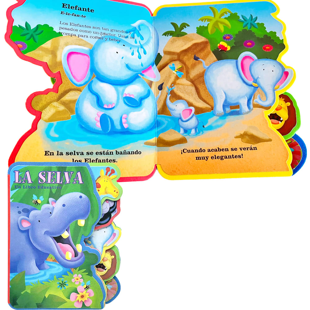 Libro educativo La selva