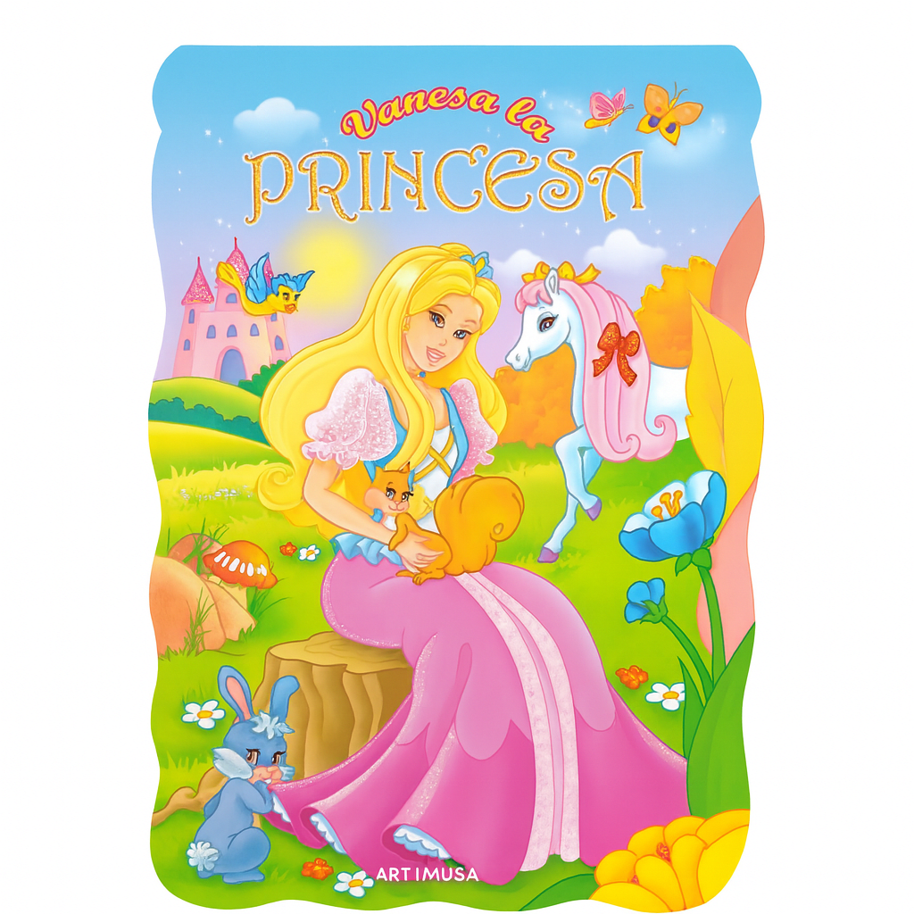 Cuento infantil Vanesa la princesa