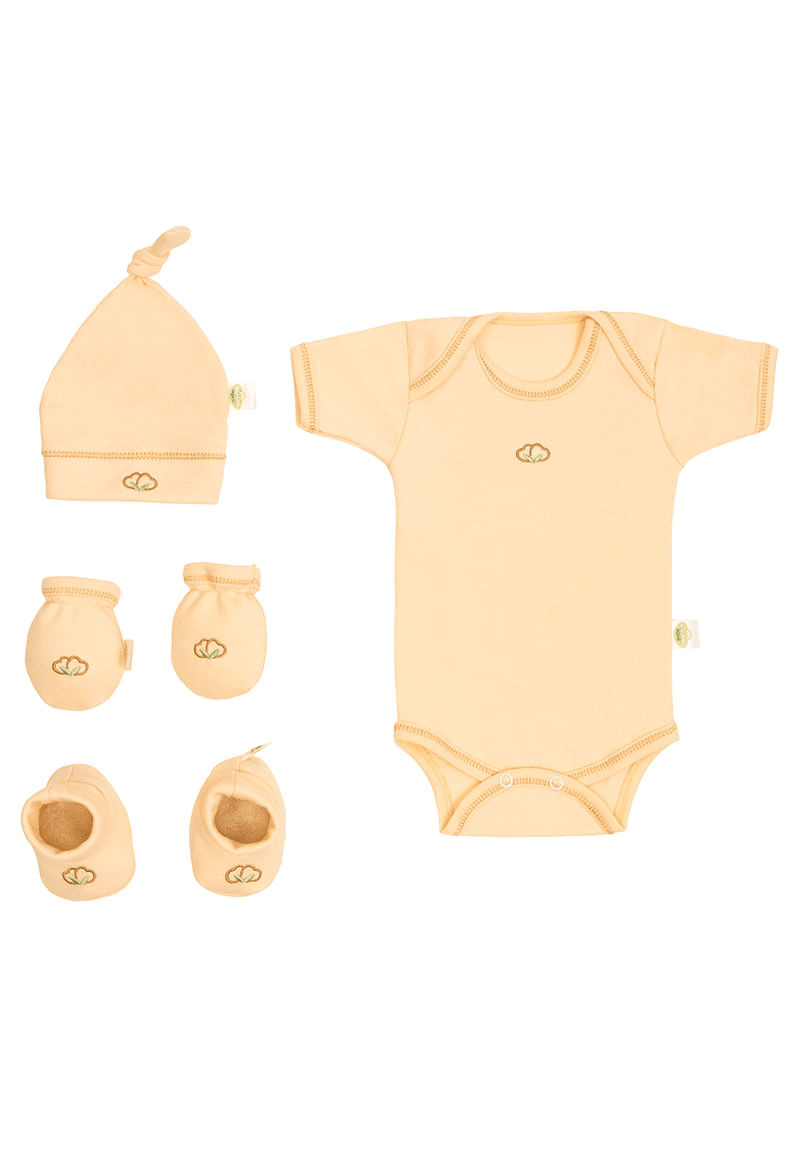 Set para recién nacido orgánico unisex 0-3 meses