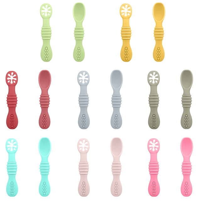 Set cucharas de transición Rosado