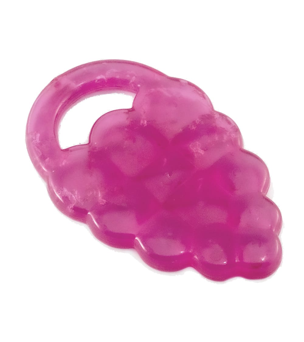 Mordedor refrigerable uva Rosado