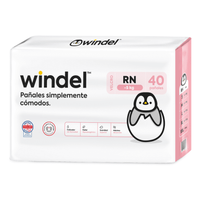 Windel Velcro RN 40 unidades2