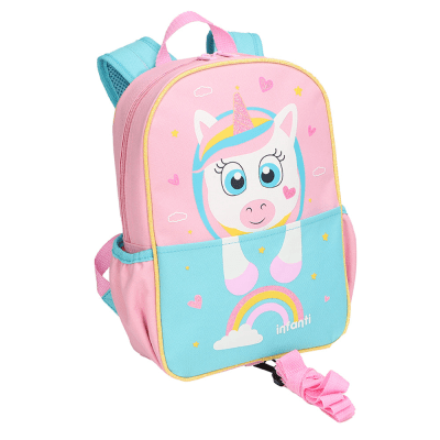 Mochila Con Arnés Unicornio Infanti