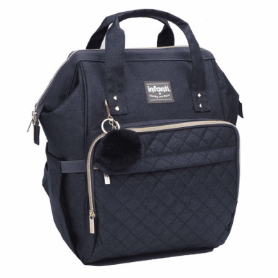 Mochila Pañalera Open Infanti Negro