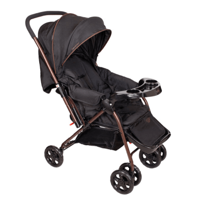 Coche Paseo Reverse Cosco BLACK-BRONZE – Asiento Reversible y Plegado Compacto3