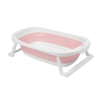Bañera plegable Rosada Cosco4