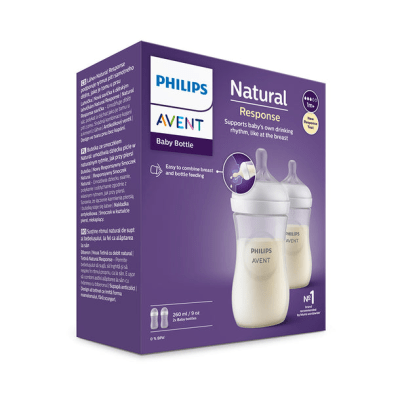 Set 2 Mamaderas Natural 3.0 260 ml Avent1