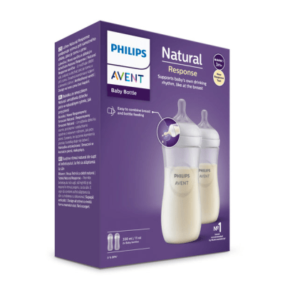 Set 2 Mamaderas Natural 3.0 330 ml Avent1