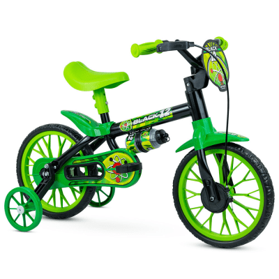 Bicicleta Nathor Aro 12 Verde | Ideal para Niños desde 3 Años