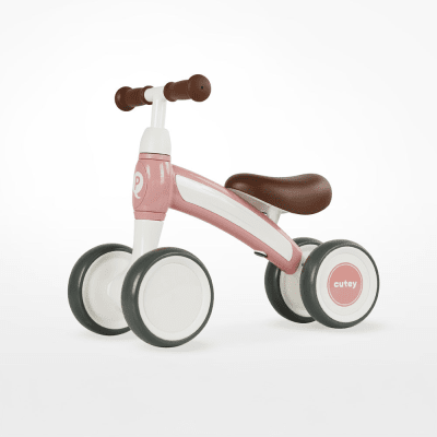 Bicicleta Cutey-5 Pink Qplay | Bicicleta de Equilibrio 1 a 3 Años3