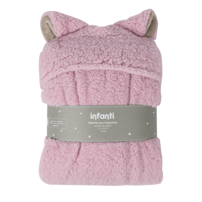 Frazada Poncho Sherpa Niña Infanti1