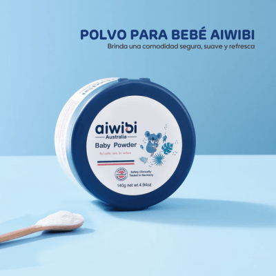 Polvo Corporal Sin Talco Aiwibi 140 g