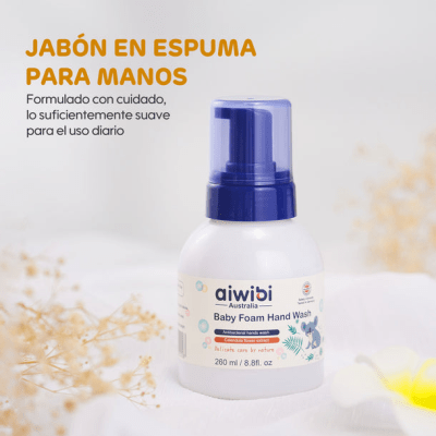 Jabón de Manos en Espuma Antibacterial 260 ml8