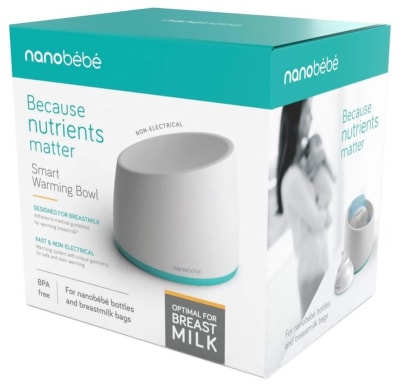 Calentador de mamaderas Nanobebé Turquesa3