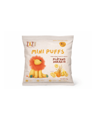 Puffs Plátano Naranja Individual 10g3