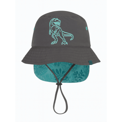 Gorro de Verano Pillín con Protección UV y Pieza Removible Negro1