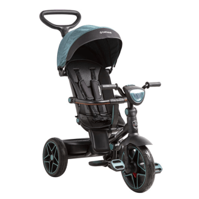 Triciclo Explorer Verde Bebesit | Asiento 360°, Protección UV y Seguridad2
