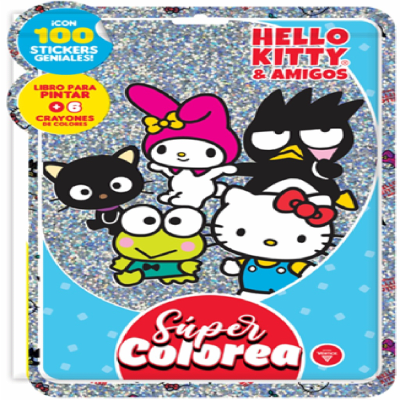 Super Colorea Hello Kitty & Friends1