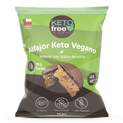 Alfajor Keto coco1