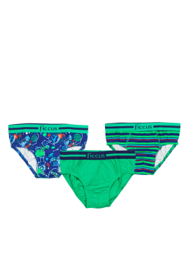 Slip Pack 3 Transversal Kids Niño Multicolor1