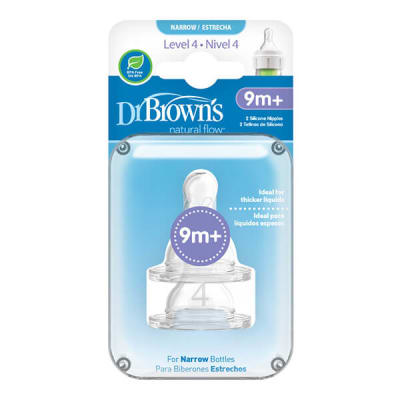 Tetina estándar Options+ 9M+ 2UN Dr Brown's2