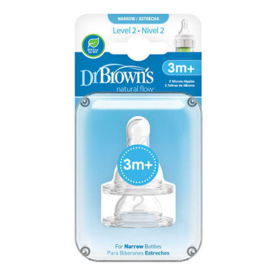 Tetina estándar Options+ 3M+ 2UN Dr Brown's