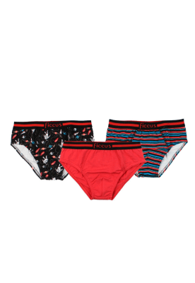 Slip Pack 3 Transversal Kids Niño Talla 2