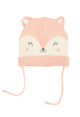 Gorro Arctic Outside Bebé Niña Coral1