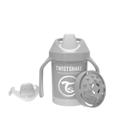Vaso Twistshake Mini Cup 230ml 4+m Gris pastel1