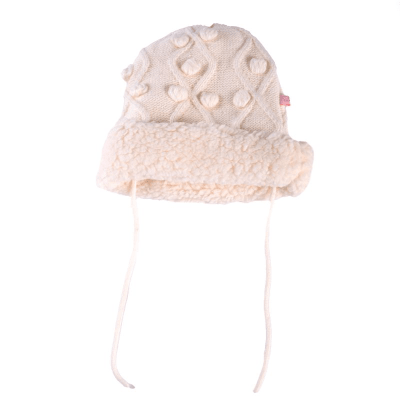 Gorro Bebé Niña Crudo