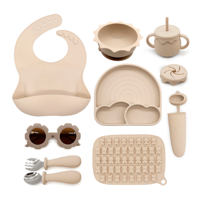Set Alimentación Summer Silicona Beige4