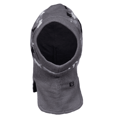 Gorro Bebe Niño Gris pasamontaña1