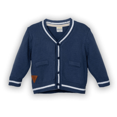 Chaleco Bebé Niño Azul Marino | Básico versátil Pillín4