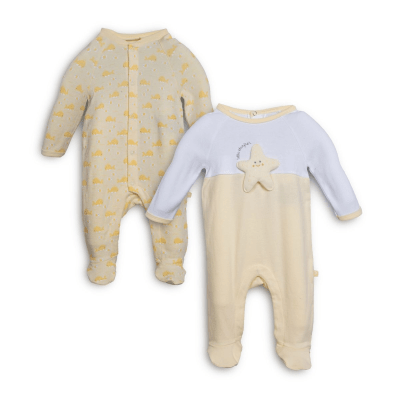 Pack 2 Ositos Recién Nacido Unisex Pillín Algodón Diseño Marino1