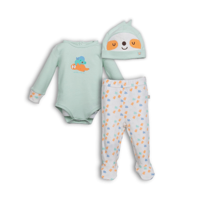 Set Recién Nacido Niño Lazy Days Together Algodón Orgánico | Pillín5