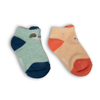 Calcetines Bebé Niño Animales Pack 2 Pillín1