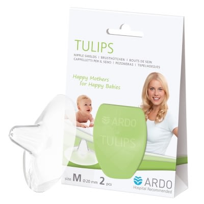 Pezonera silicona tulips 2un