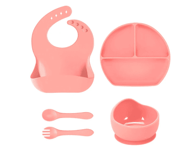 Set de alimentación 5 en 1 silicona1