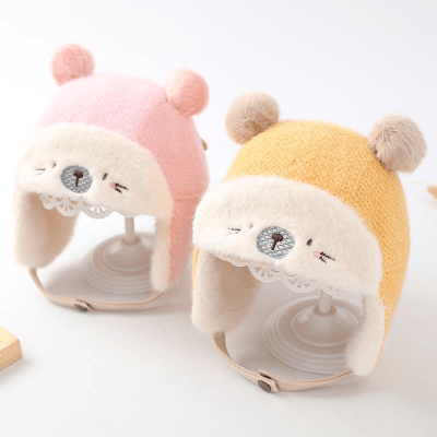 Gorro de Invierno para Bebé con Orejitas1