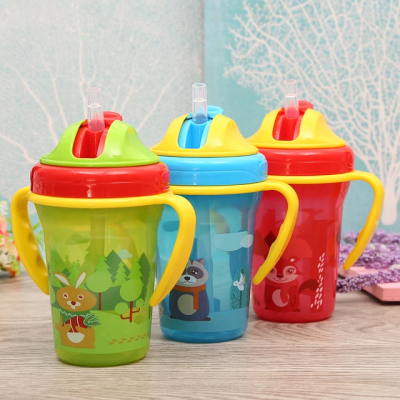 Vaso transición con asas y bombilla 210ml4