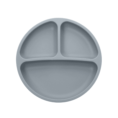 Plato de silicona con división