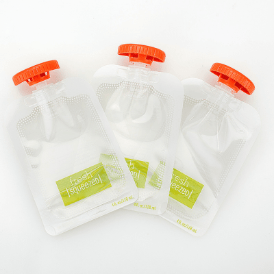 Set de 10 bolsas de alimentación 118ml1