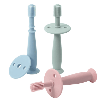 Cepillo de dientes silicona infantil