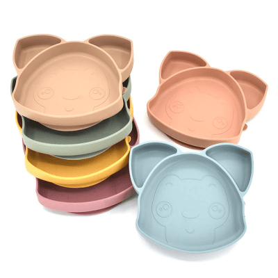 Plato de silicona zorrito3