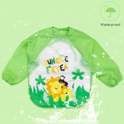 Babero de Plástico con Mangas3