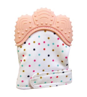 Guante mordedor Pumucki Rosado1