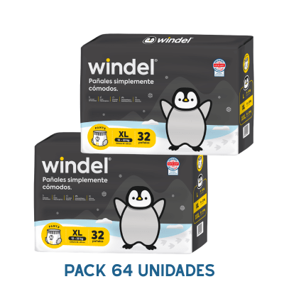 Pack x2 Pañales Windel Pants Talla XL – 64 un.1