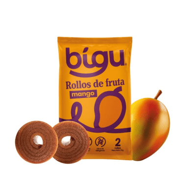 Rollo de fruta Mango 25g
